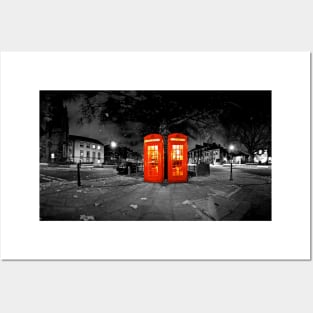 London Phone Booths Posters and Art